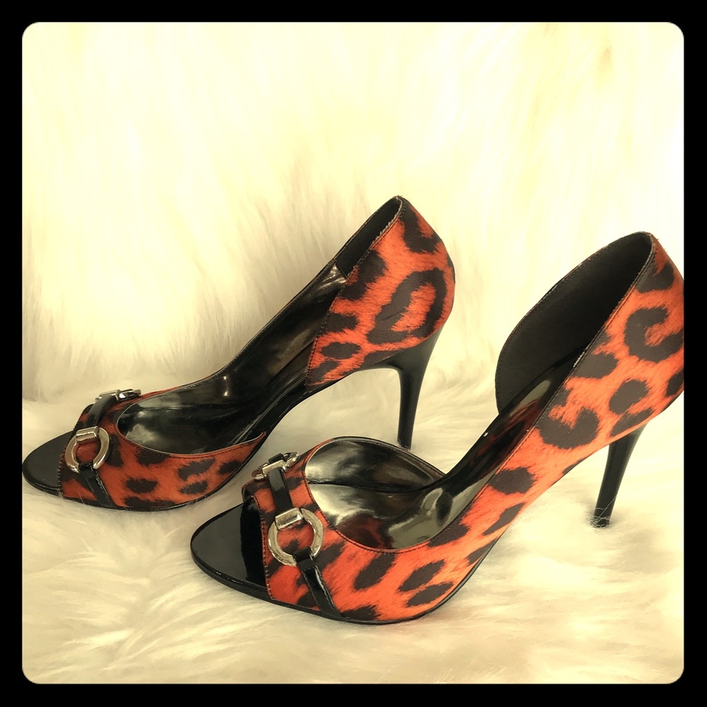 Animal print shoes